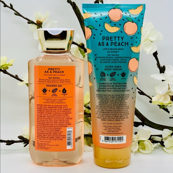 Bath & Body Works Pretty As A Peach 2-Piece Set - Picture 2 of 2